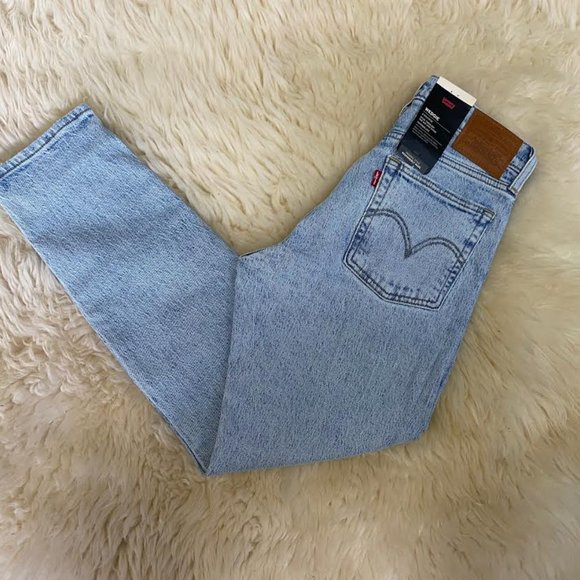 NWT $90 LEVI'S Women 26 (2) Wedgie Icon Fit Ankle Jeans Denim pants Waist 28" - Picture 7 of 14